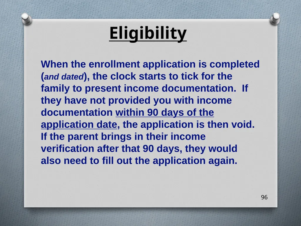 Head Start ERSEA Training 2026-27 Eligibility - slide 96 of 103