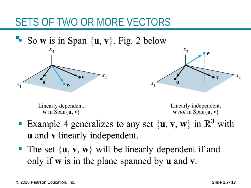 © 2016 Pearson Education, Inc. Linear Equations in - slide 17 of 20