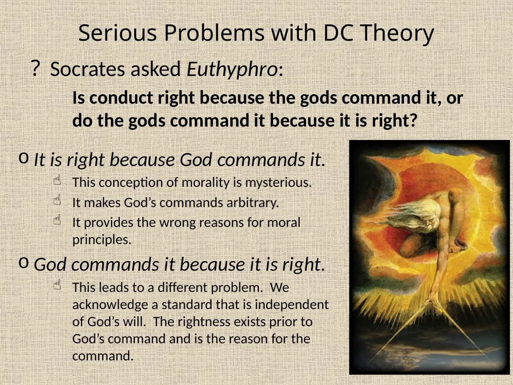 Does Morality Depend on Religion? James Rachels & - slide 5 of 18