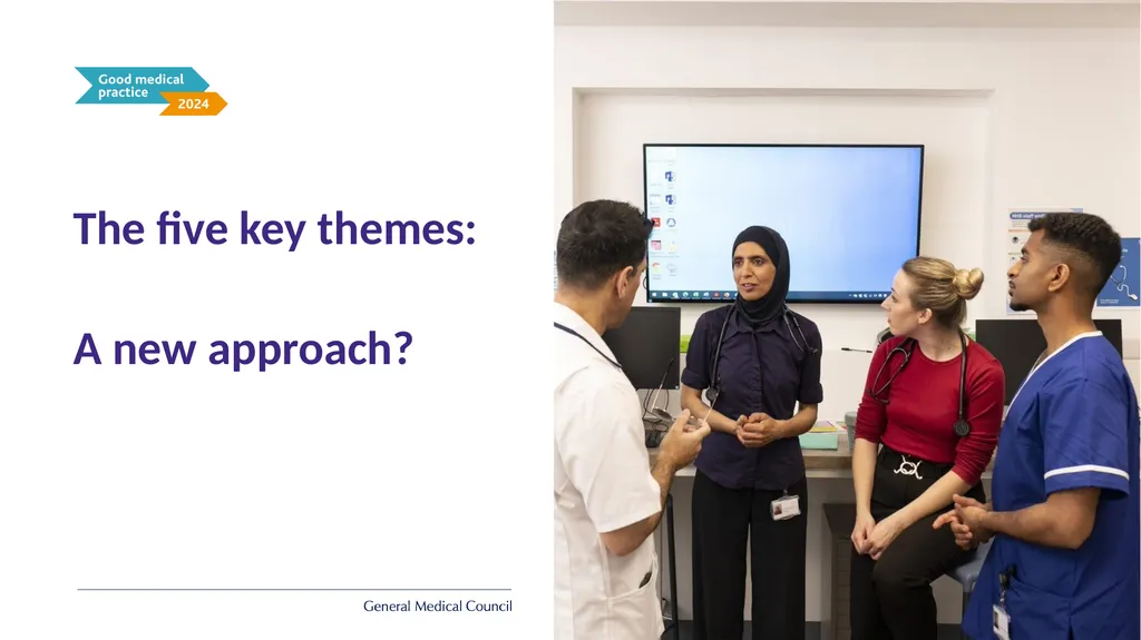 Implementing Good medical practice 2024 - slide 15 of 39