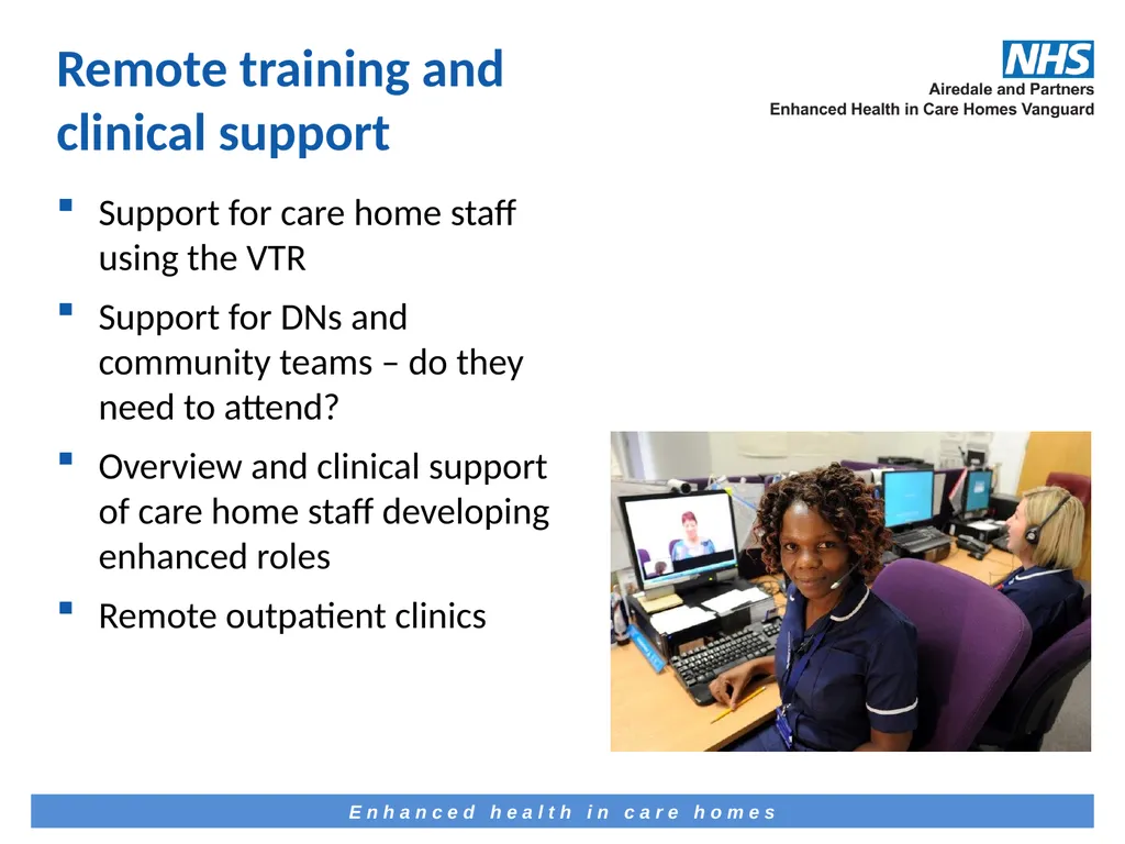 The how, why and what of telemedicine in care - slide 23 of 24