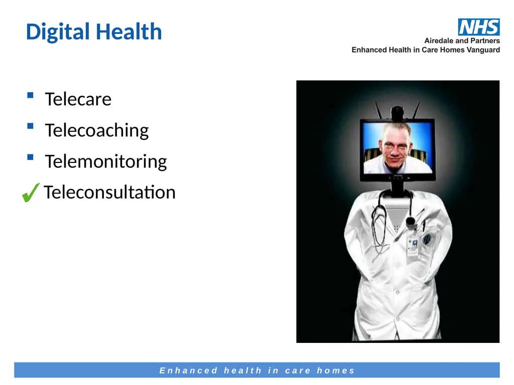 The how, why and what of telemedicine in care - slide 2 of 24