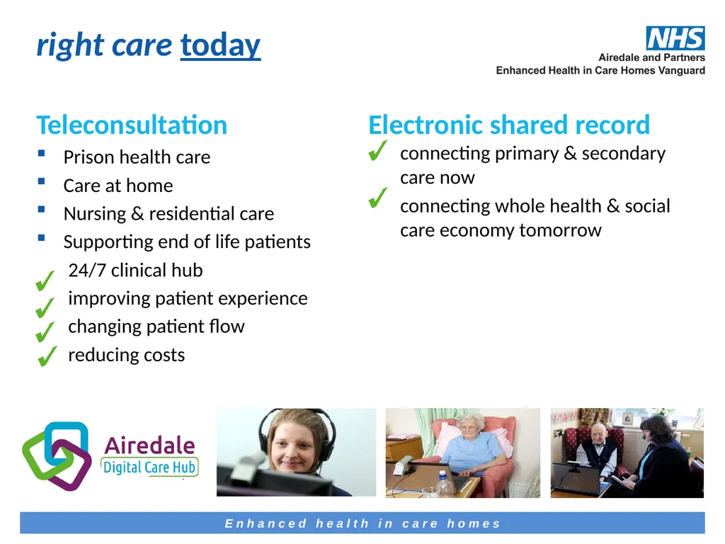 The how, why and what of telemedicine in care - slide 5 of 24