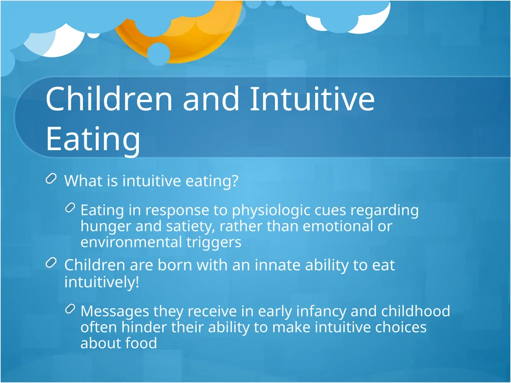 Infant and Toddler Nutrition Continuity Clinic - slide 16 of 22