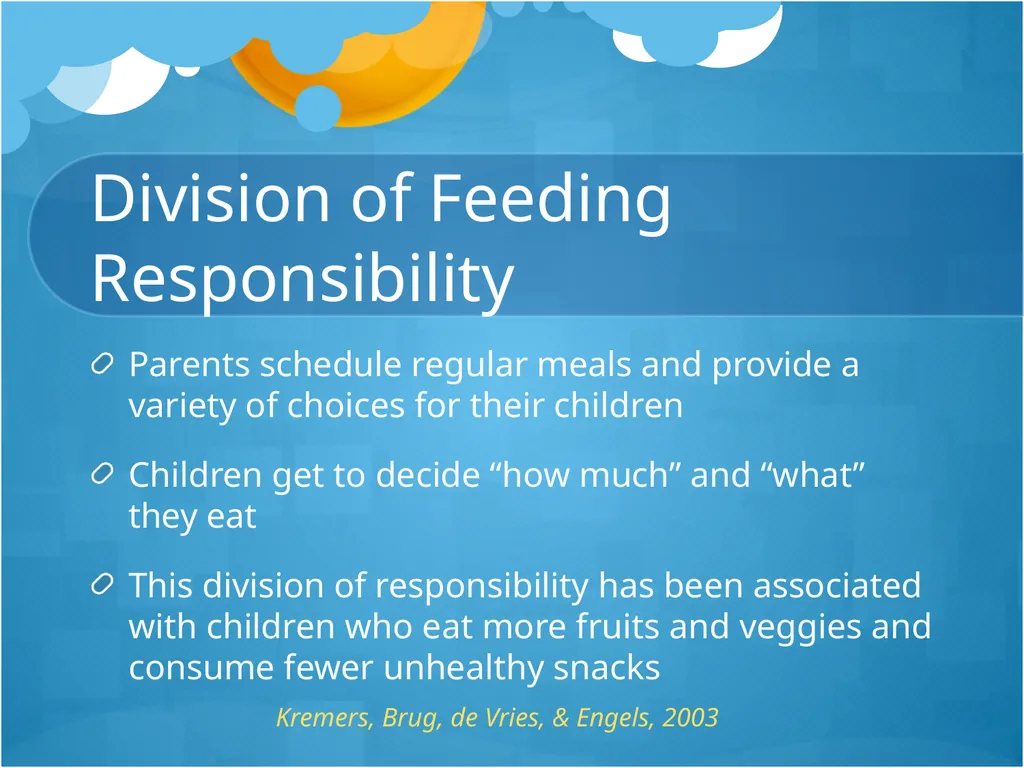 Infant and Toddler Nutrition Continuity Clinic - slide 18 of 22