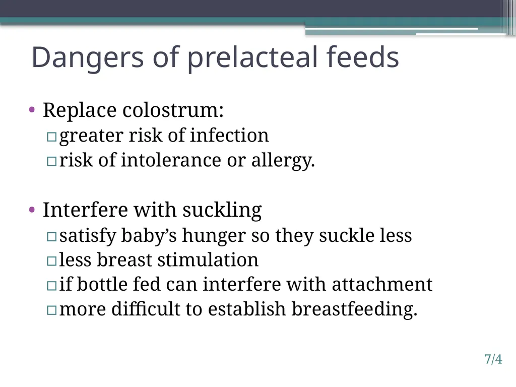 Session 7. Postnatal practices to support - slide 4 of 9