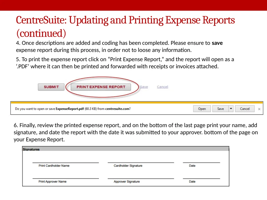 CentreSuite – User Guide Card program Why the - slide 15 of 18