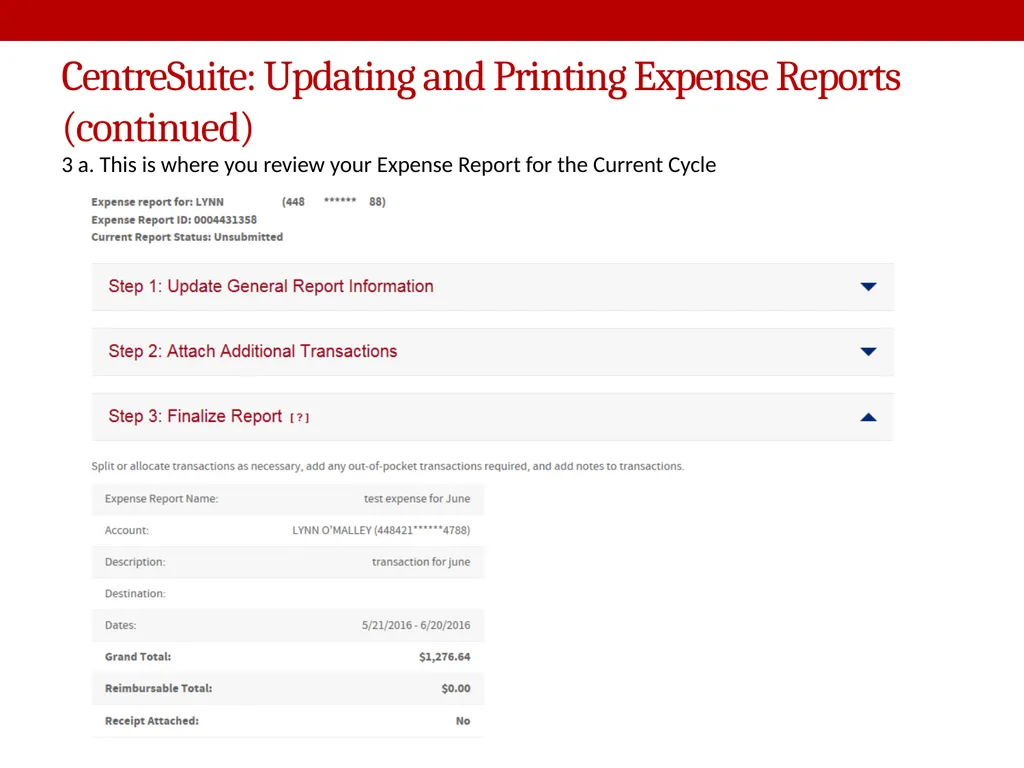 CentreSuite – User Guide Card program Why the - slide 8 of 18