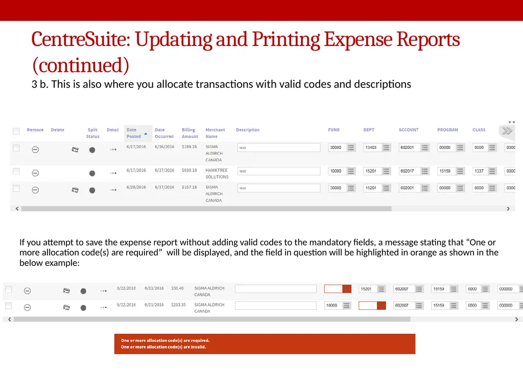 CentreSuite – User Guide Card program Why the - slide 9 of 18