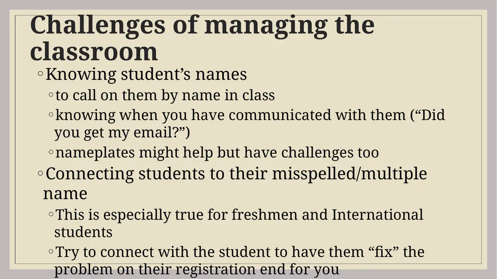Student-Centered Teaching in Large Classes ORU - slide 5 of 15