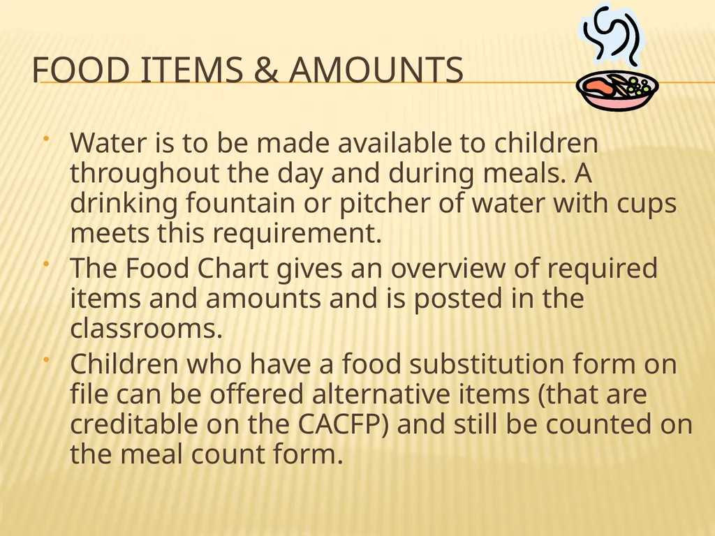 CACFP Child Care Center STAFF Training Civil - slide 11 of 32