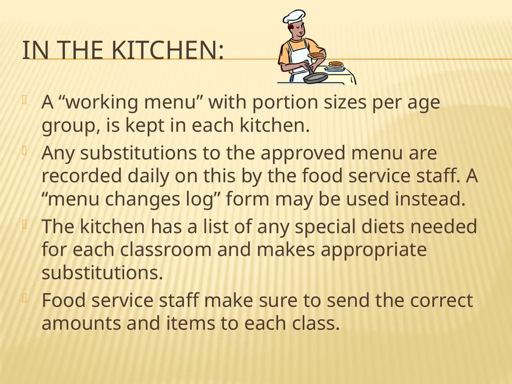 CACFP Child Care Center STAFF Training Civil - slide 22 of 32