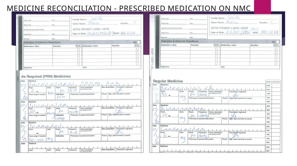 Medicine Reconciliation Catherine Wilson – - slide 19 of 24