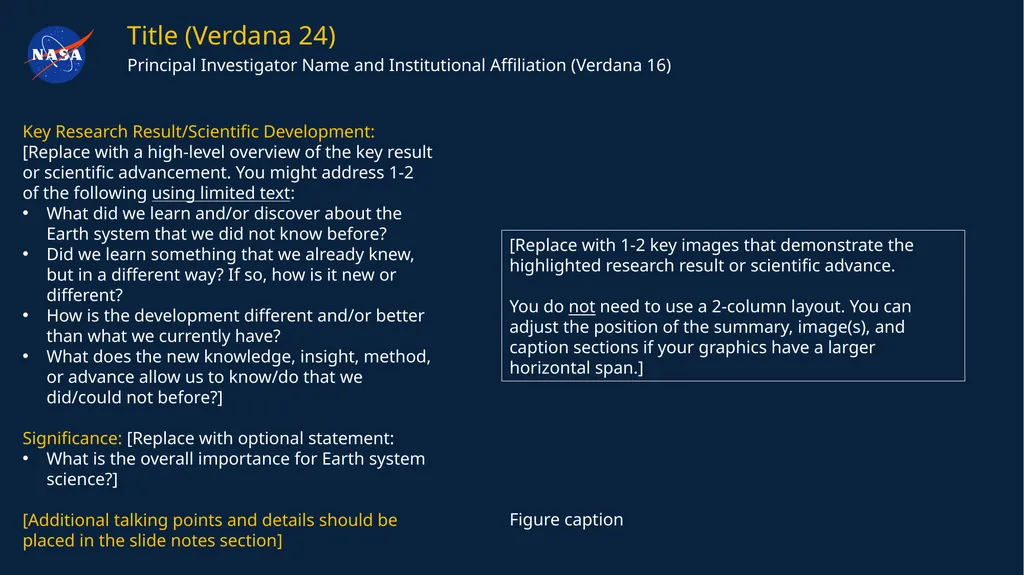 Figure caption Key Research Result/Scientific - slide 1 of 7