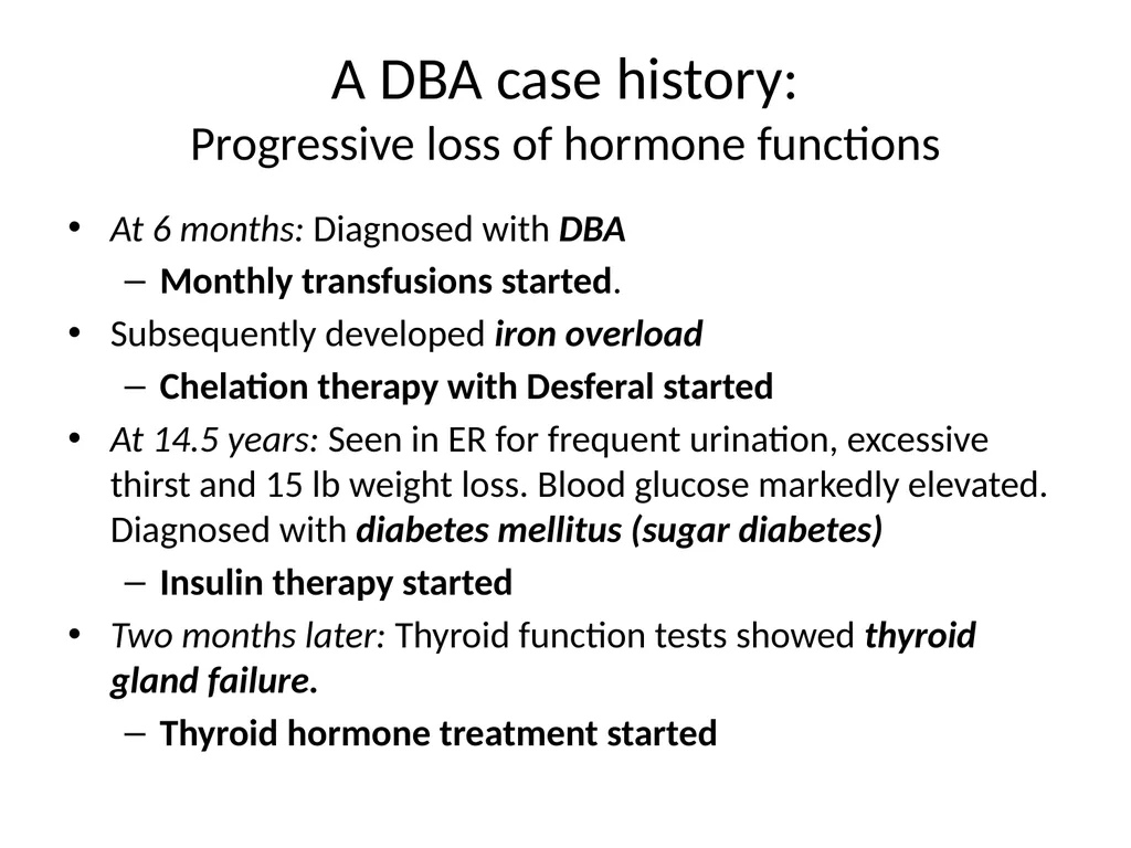 Endocrine dysfunction (Hormone imbalance) in - slide 9 of 37