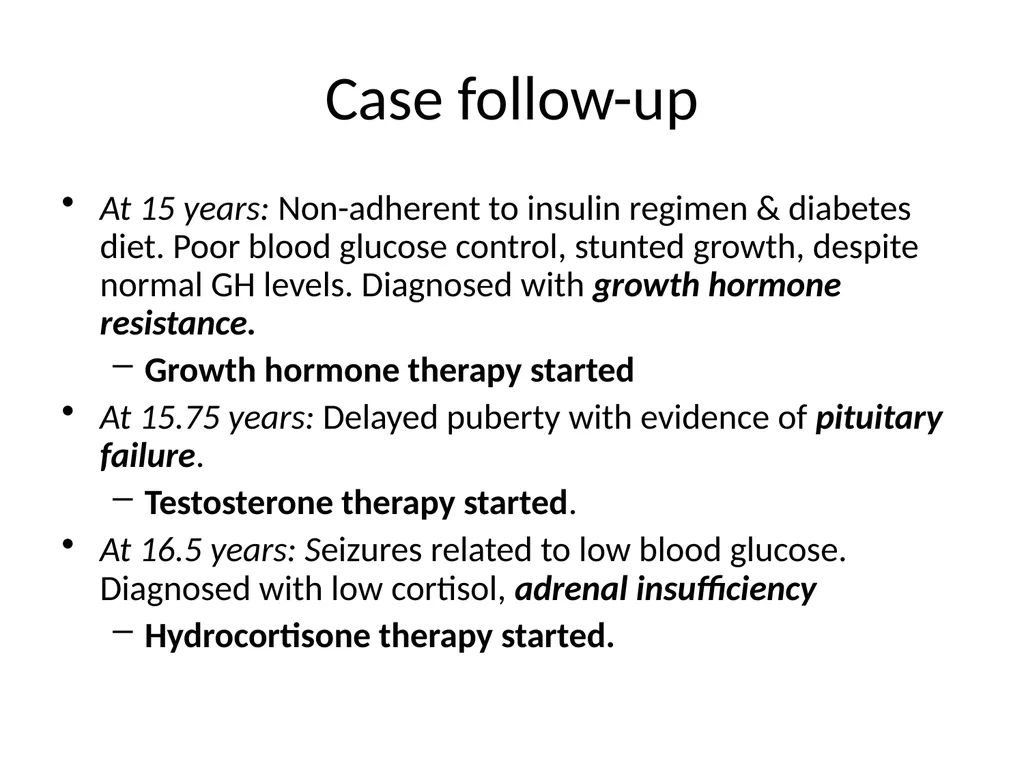 Endocrine dysfunction (Hormone imbalance) in - slide 10 of 37