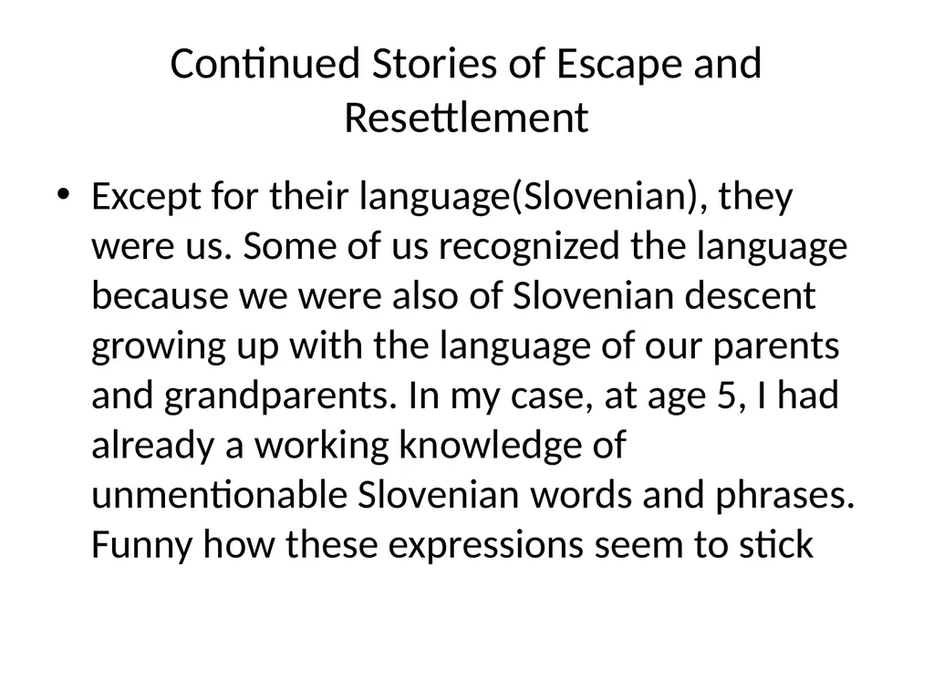 SLOVENIAN IMMIGRATION TO THE MINNESOTA IRON RANGE - slide 40 of 50