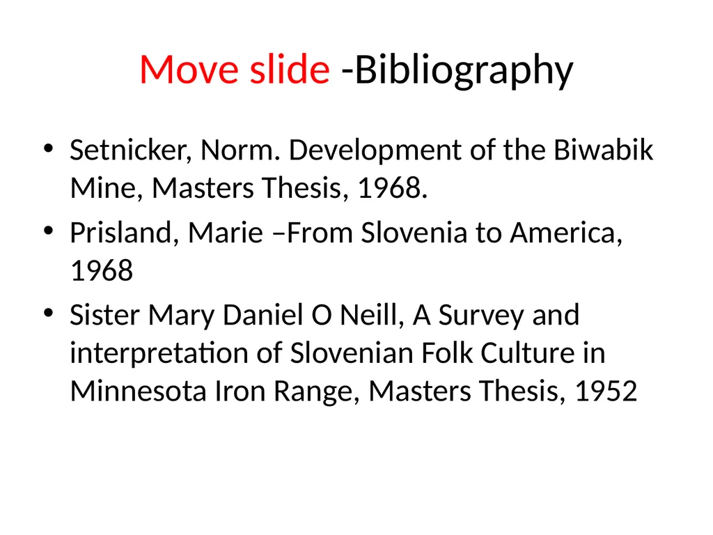 SLOVENIAN IMMIGRATION TO THE MINNESOTA IRON RANGE - slide 37 of 50