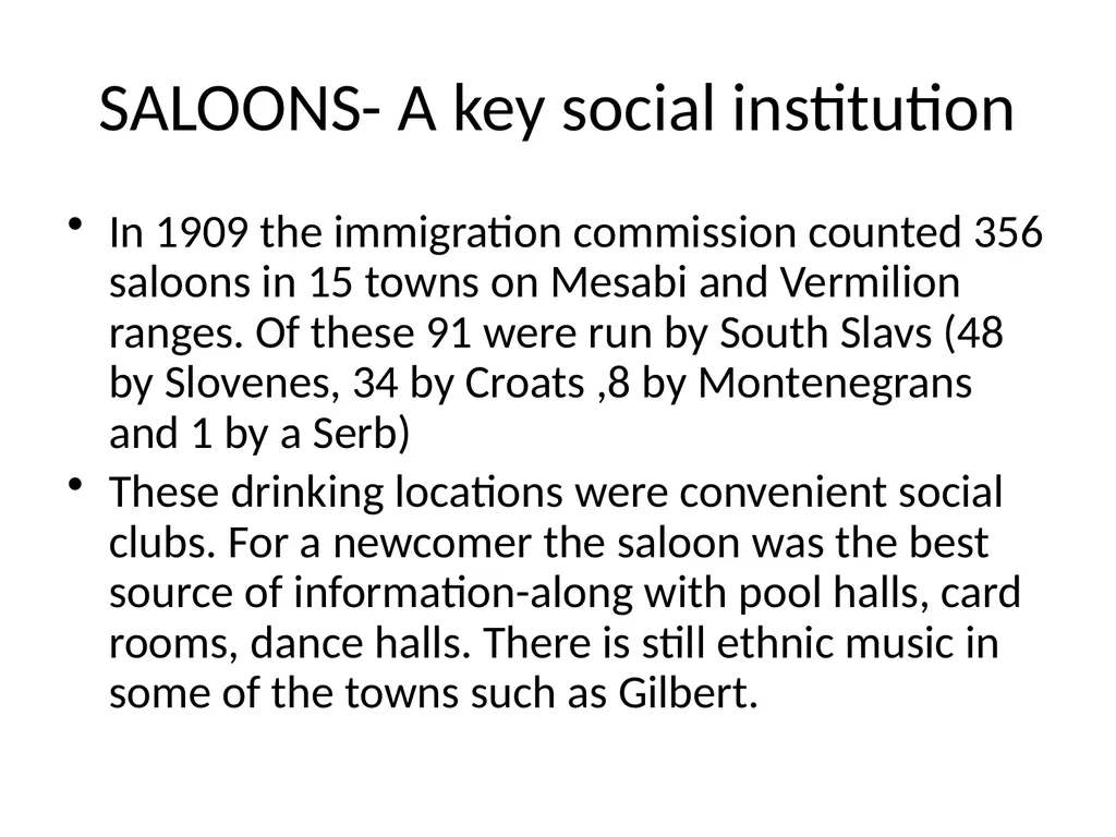 SLOVENIAN IMMIGRATION TO THE MINNESOTA IRON RANGE - slide 24 of 50