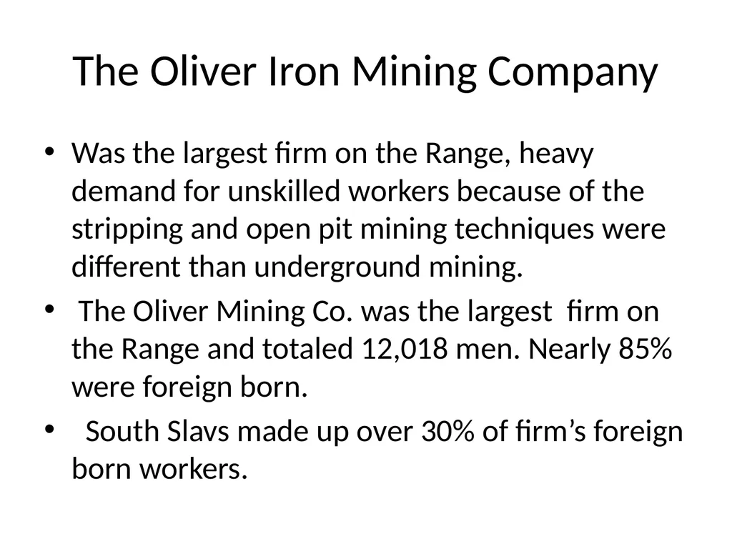 SLOVENIAN IMMIGRATION TO THE MINNESOTA IRON RANGE - slide 19 of 50