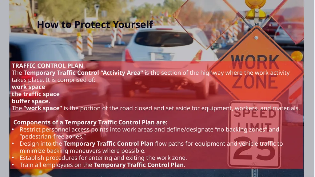 Click anywhere to get started… WORK ZONE / TRAFFIC - slide 7 of 11