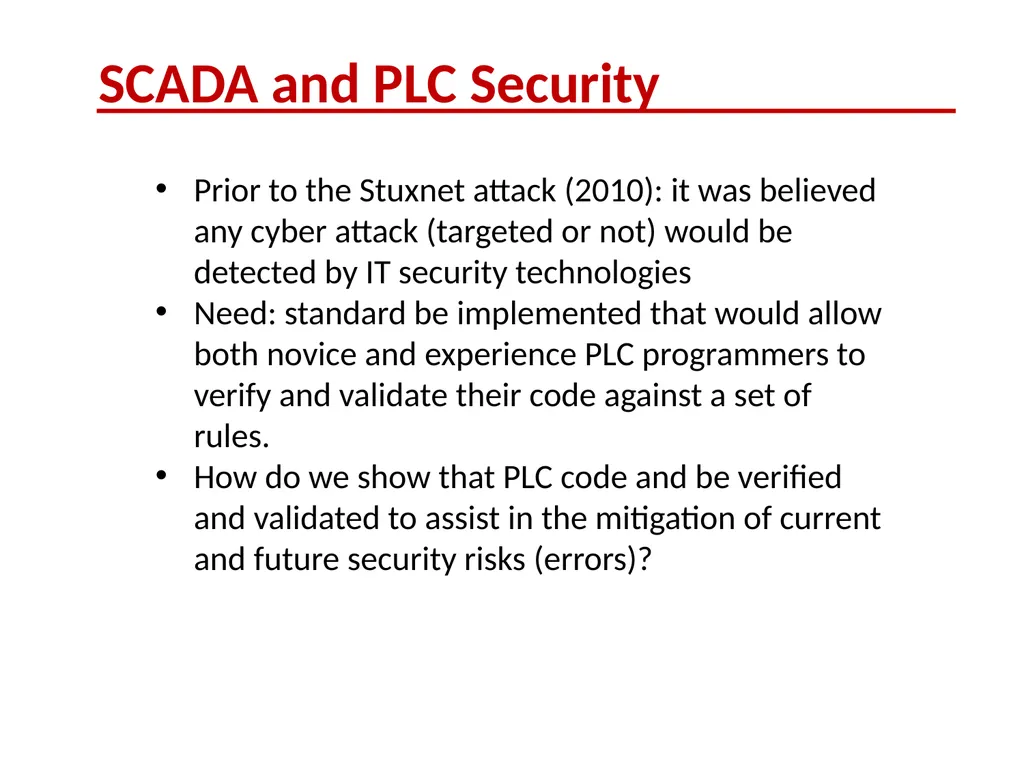 Supervisory Control and Data Acquisition (SCADA) - slide 18 of 32