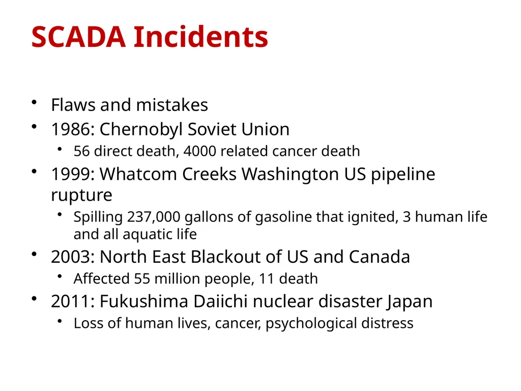 Supervisory Control and Data Acquisition (SCADA) - slide 9 of 32