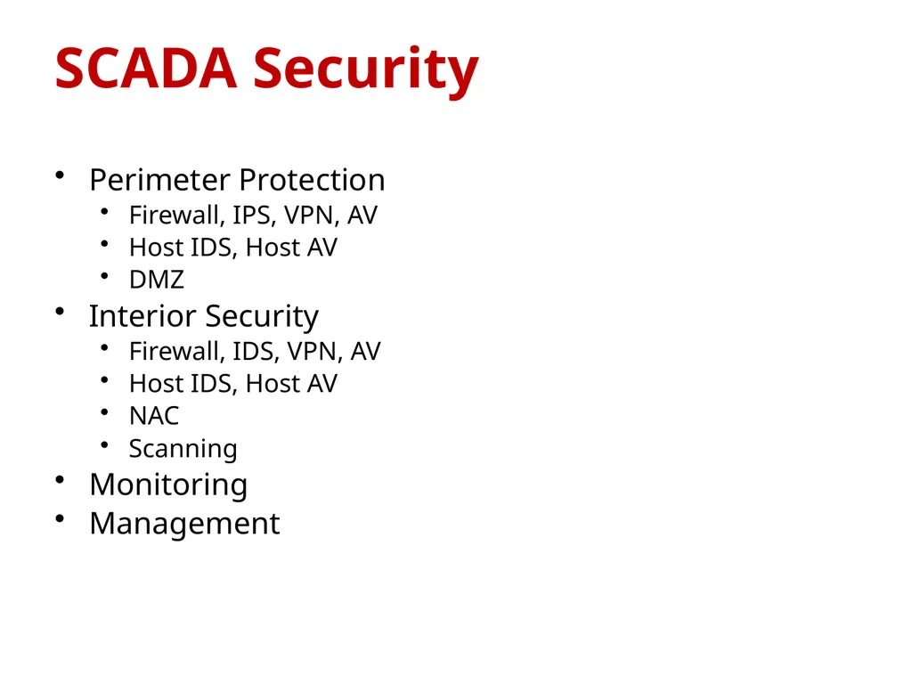 Supervisory Control and Data Acquisition (SCADA) - slide 12 of 32