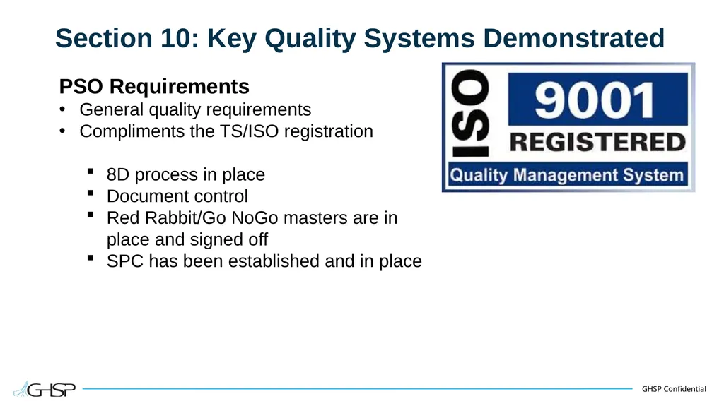 Supplier Training – APQP/PSO Purpose To understand - slide 13 of 22