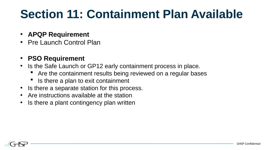 Supplier Training – APQP/PSO Purpose To understand - slide 14 of 22