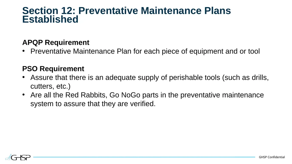 Supplier Training – APQP/PSO Purpose To understand - slide 15 of 22