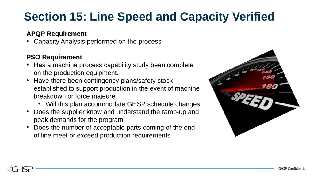 Supplier Training – APQP/PSO Purpose To understand - slide 18 of 22
