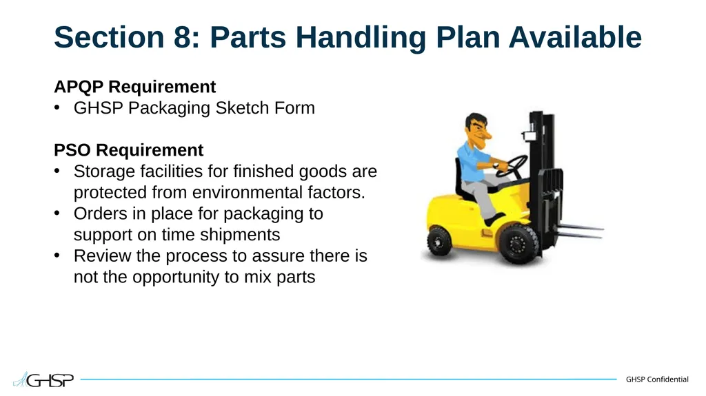 Supplier Training – APQP/PSO Purpose To understand - slide 11 of 22