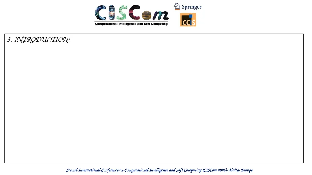 Second International Conference on Computational - slide 4 of 11