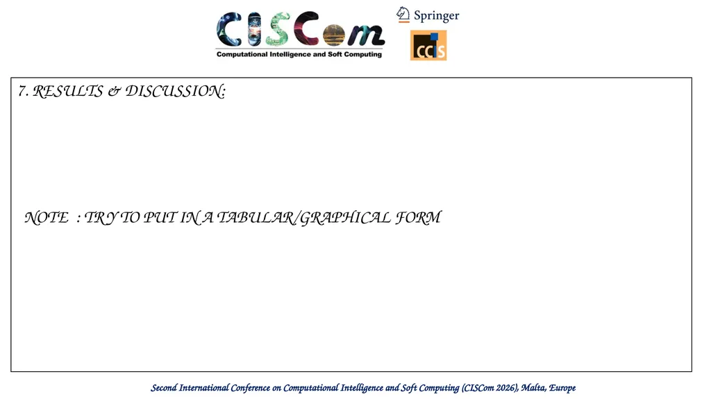 Second International Conference on Computational - slide 8 of 11