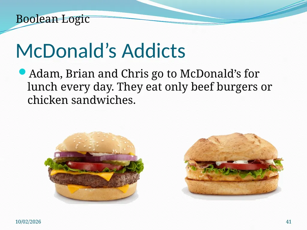 Logic Puzzles What can we learn from them? - slide 41 of 46