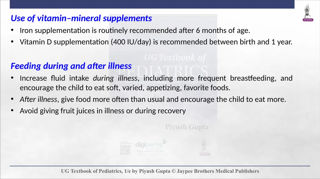 Complementary Feeding Chapter 7 DEFINITION - slide 10 of 35