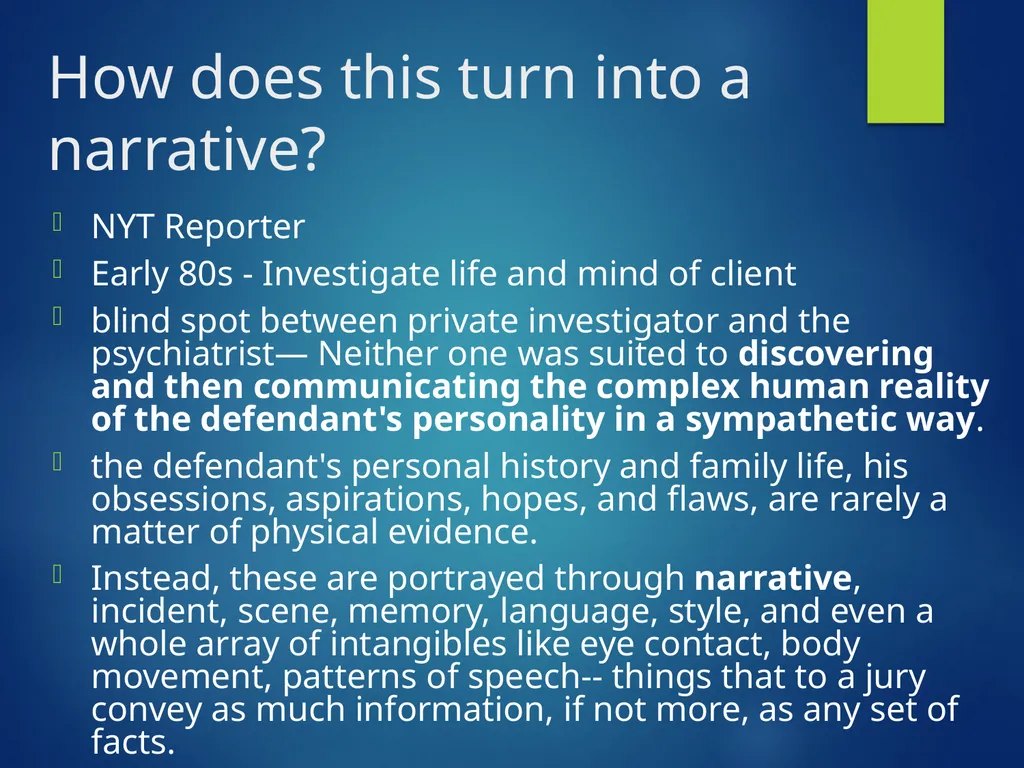 An introduction to mitigation: a defendant’s - slide 38 of 40