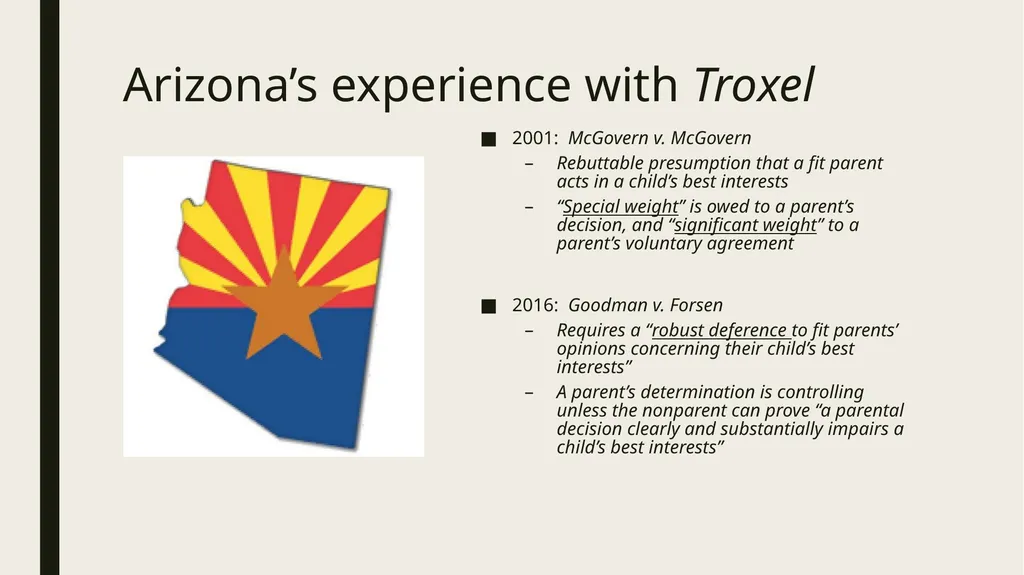 Constitutional and Practical Issues in Nonparent - slide 13 of 28