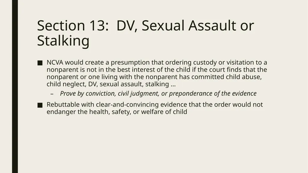 Constitutional and Practical Issues in Nonparent - slide 25 of 28