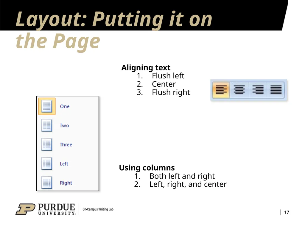 Developing Your Résumé 1 Overview of Sections 2 - slide 17 of 53