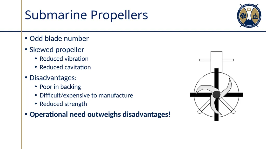 Submarine Powering and Seakeeping Sections - slide 6 of 18