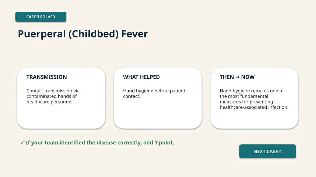 OUTBREAK DETECTIVE Five outbreaks. Five mysteries. - slide 8 of 13