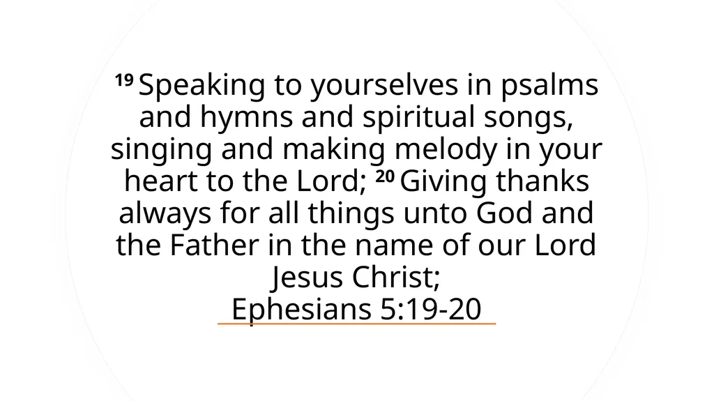 Your Church and You PARAGRAPH ONE Having given - slide 31 of 72