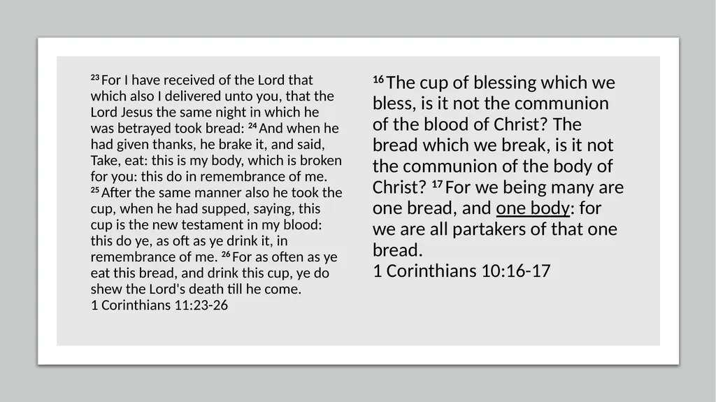 Your Church and You PARAGRAPH ONE Having given - slide 44 of 72