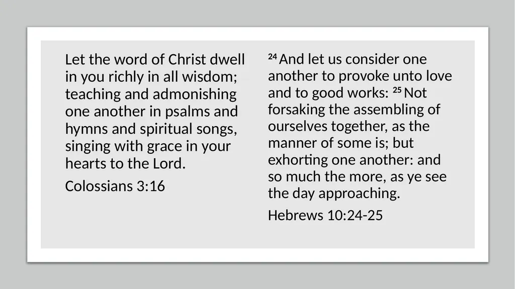 Your Church and You PARAGRAPH ONE Having given - slide 32 of 72
