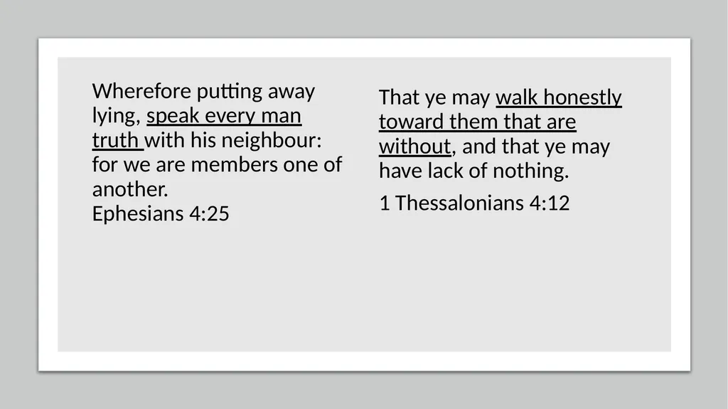 Your Church and You PARAGRAPH ONE Having given - slide 23 of 72