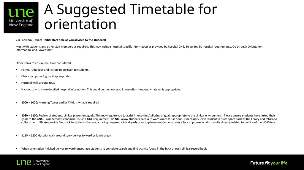 Facilitator Guide to Student Preparation and - slide 9 of 24