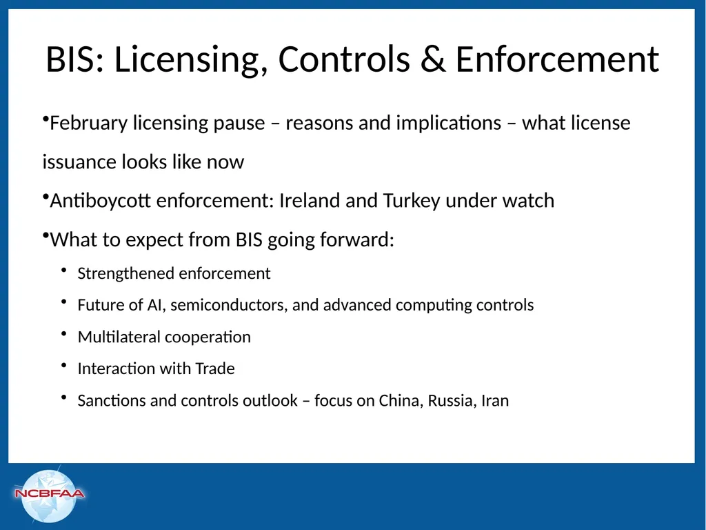 Decoding Export Compliance for Forwarders in 2025 - slide 10 of 15