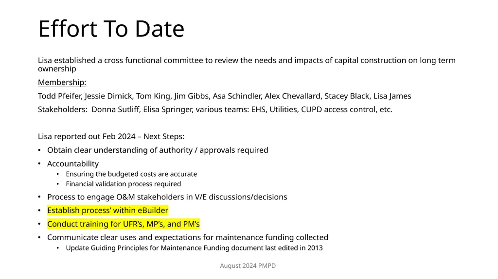 Estimating Operation and Maintenance (O&M) cost - slide 6 of 30